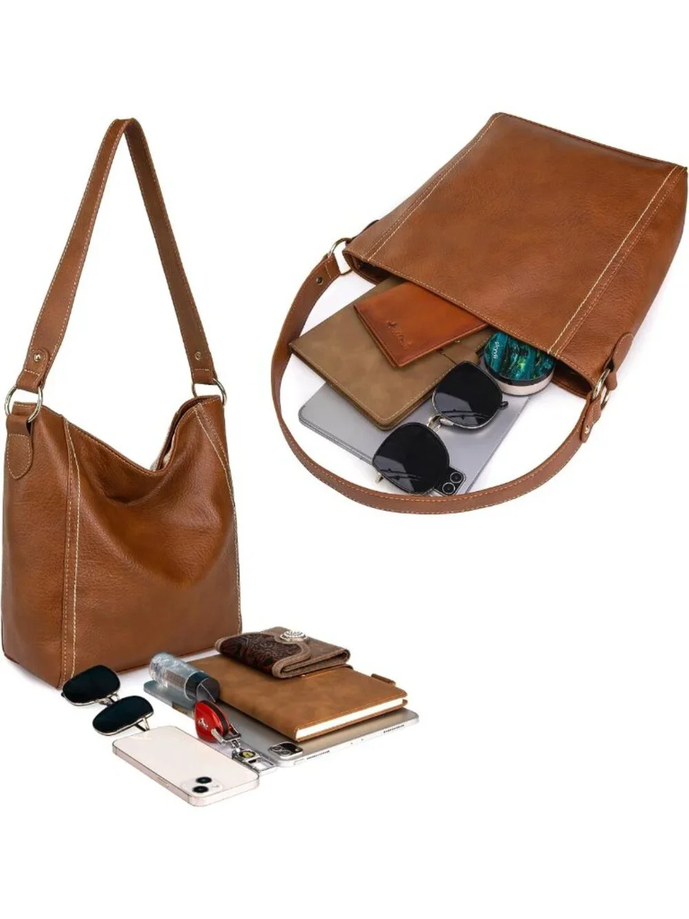 Trendy Soft Hobo Shoulder Bag for Women | Chic Handbag & Purse Style